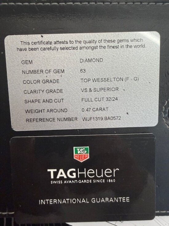 Women\'s TagHeuer watch main image 5